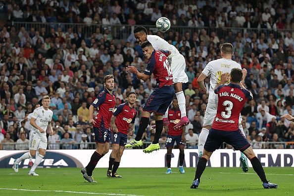 Militão was a standout performer for Real Madrid